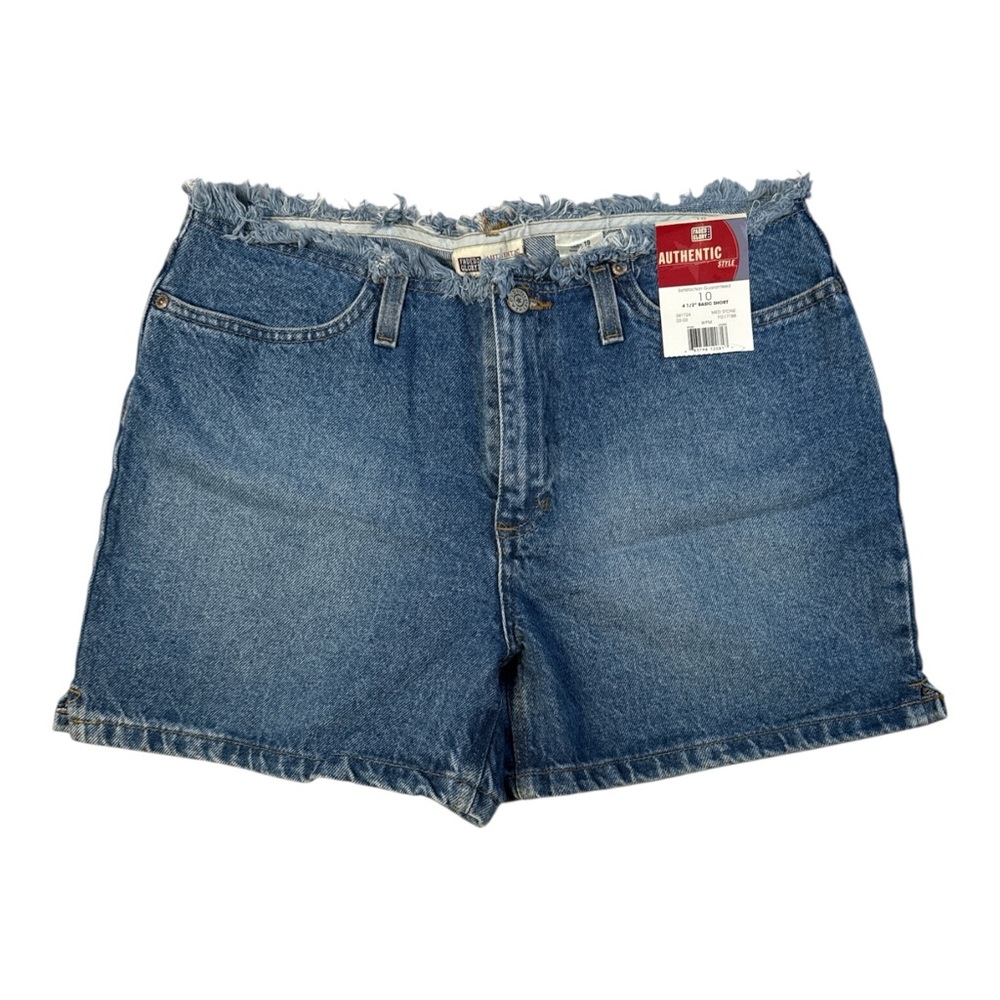 VTG Y2K Frayed Waist Denim Shorts